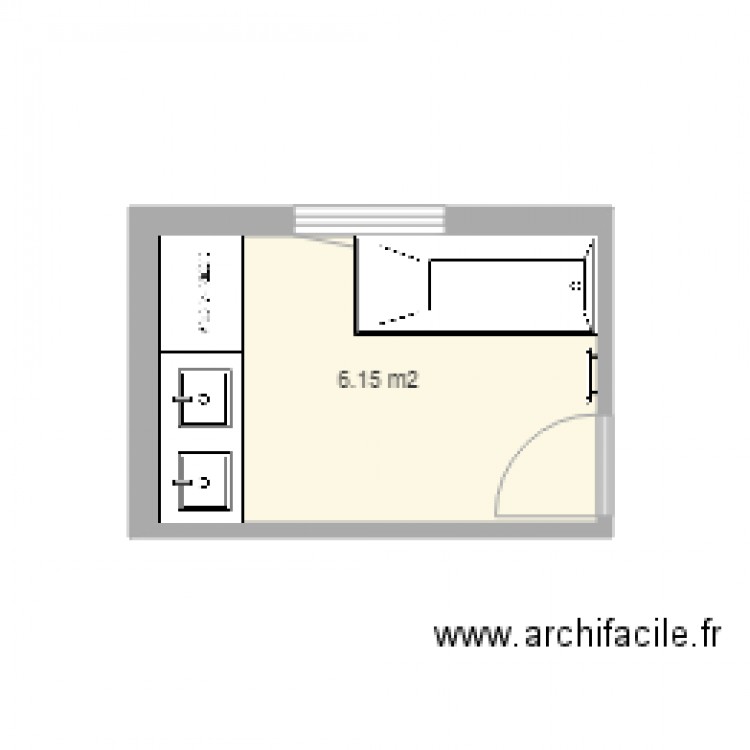 Salle de bain RDC . Plan de 0 pièce et 0 m2