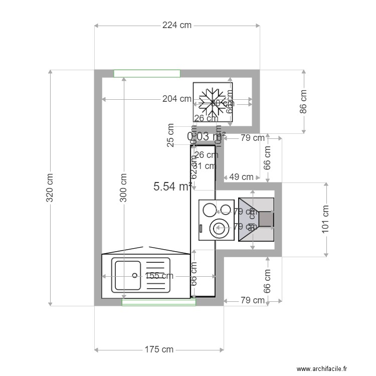 Appartement MOREAU. Plan de 0 pièce et 0 m2