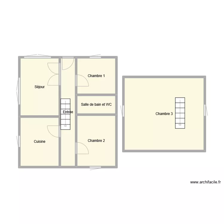 maison surv  pb. Plan de 