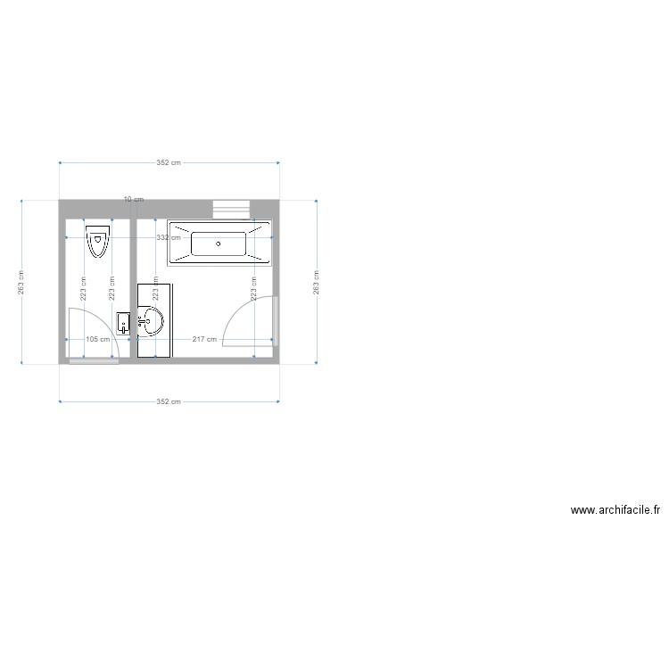 SDB-02-2022-04-22. Plan de 0 pièce et 0 m2