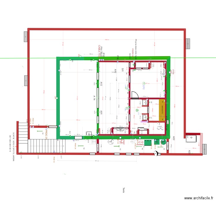 MODIFICATIONS MAISON  ELECTRICITE  13. Plan de 0 pièce et 0 m2