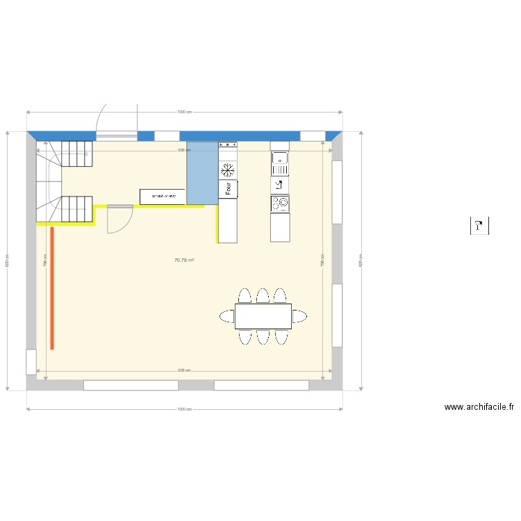 plan RDC Chenaie V3. Plan de 0 pièce et 0 m2