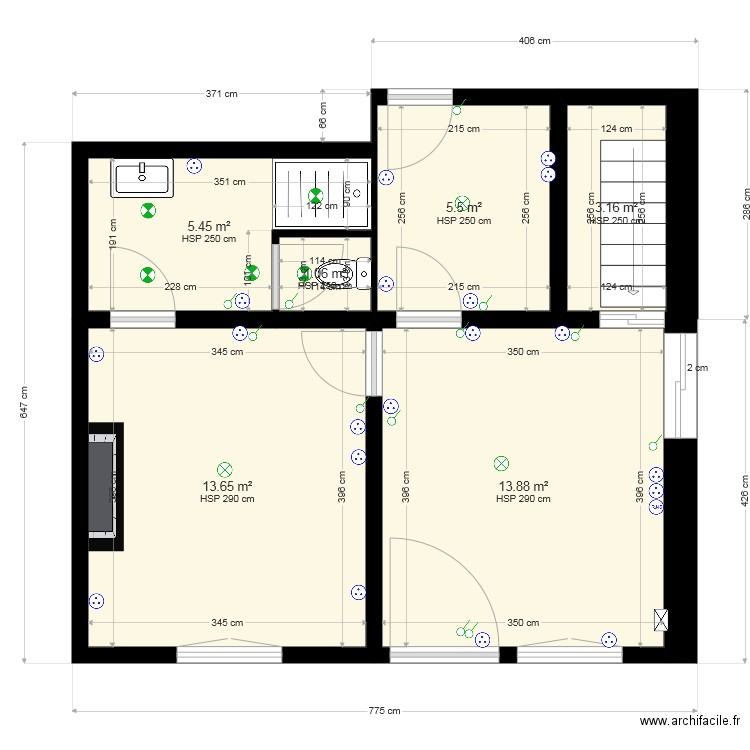 blot . Plan de 0 pièce et 0 m2