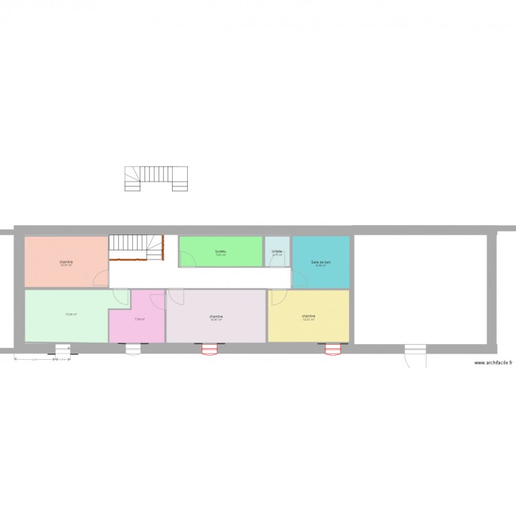 etage 4. Plan de 0 pièce et 0 m2