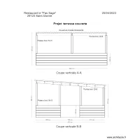 Coupe terrasse Pas Sage