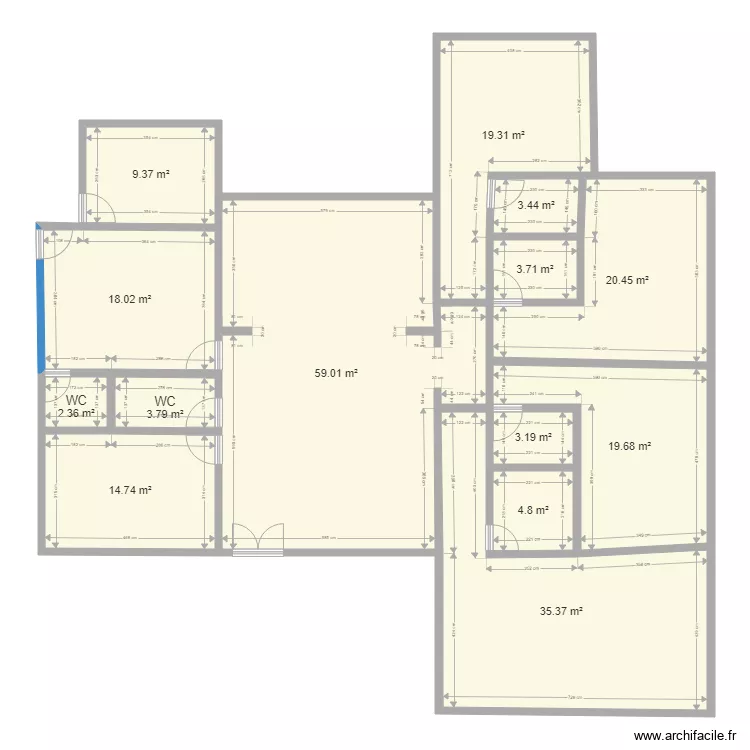 plan ferme souihla1. Plan de 