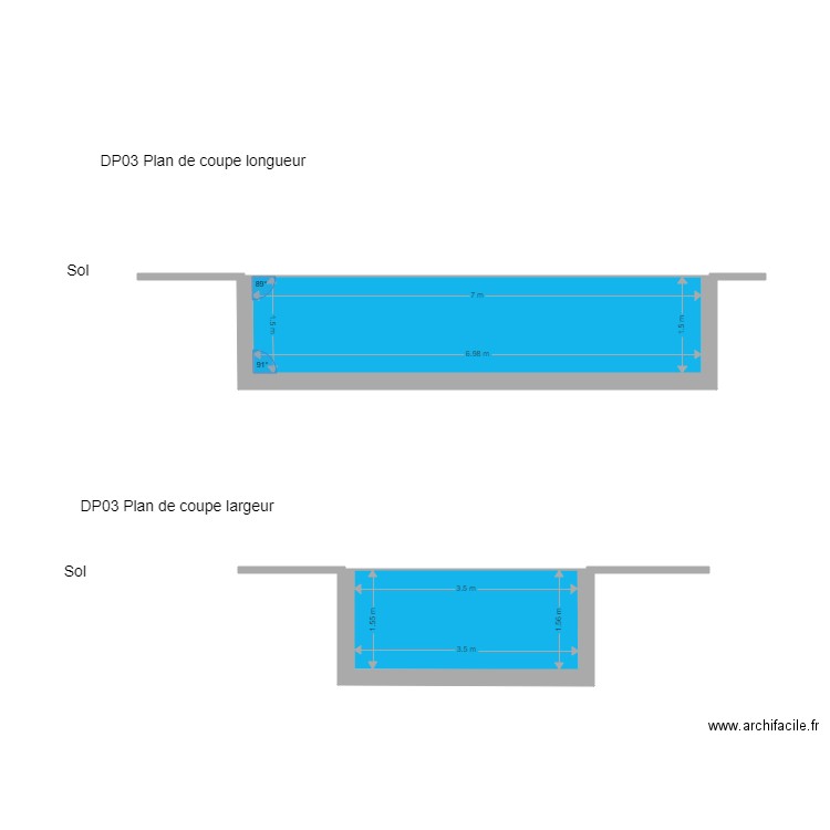 DP03 Gigean. Plan de 0 pièce et 0 m2