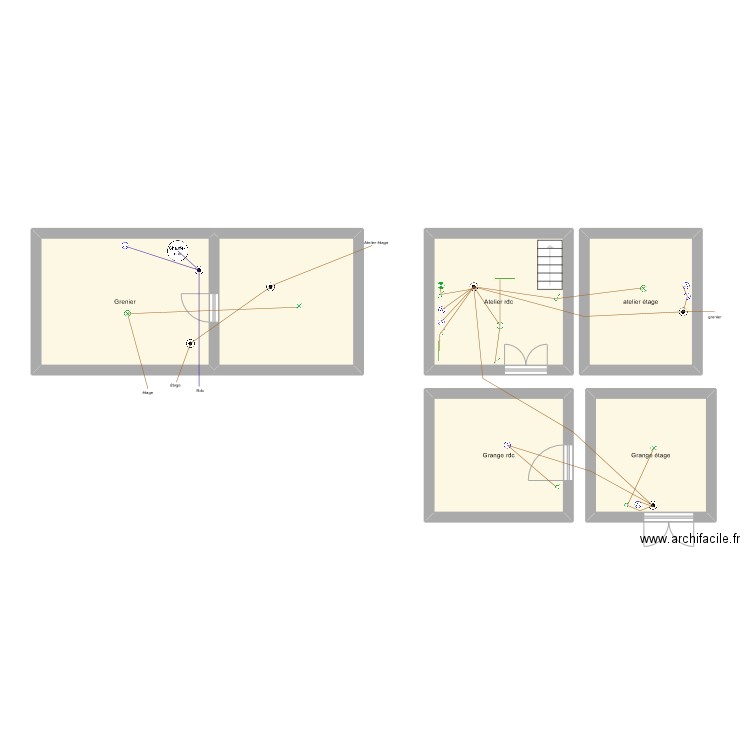 Tignac extérieur. Plan de 0 pièce et 0 m2