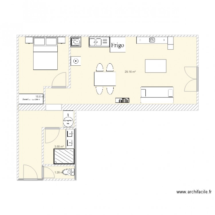 Noé Appt 3. Plan de 0 pièce et 0 m2