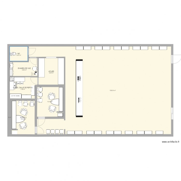 Local3. Plan de 0 pièce et 0 m2