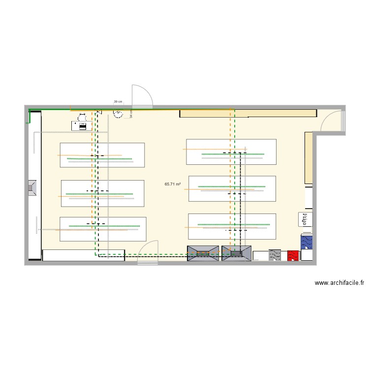 planp LC3. Plan de 0 pièce et 0 m2