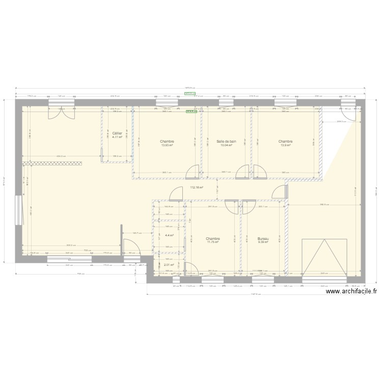 plan maison ménilière 2. Plan de 0 pièce et 0 m2