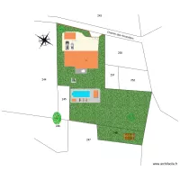 Plan de masse d&eacute;taill&eacute;