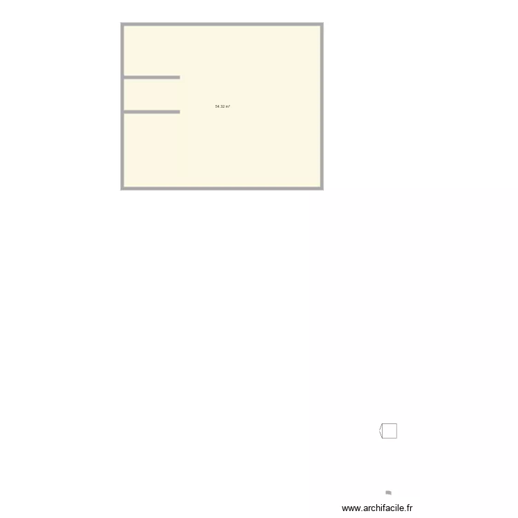 &Eacute;tage. Plan de 