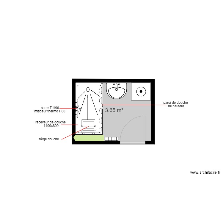 ziani. Plan de 0 pièce et 0 m2