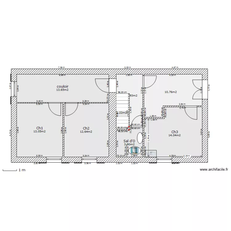 origine etage impri. Plan de 