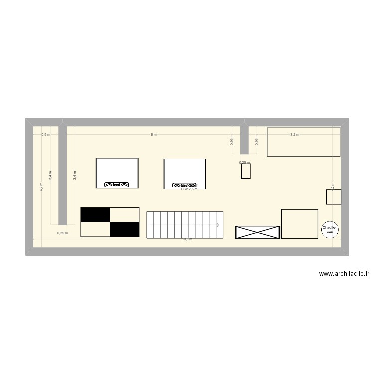 YGEO - NS6 HOTEL DE VILLE. Plan de 0 pièce et 0 m2