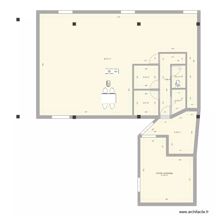 Yanmary 001. Plan de 