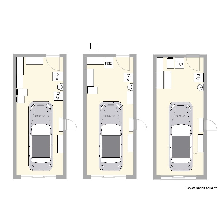 Garage 4. Plan de 0 pièce et 0 m2