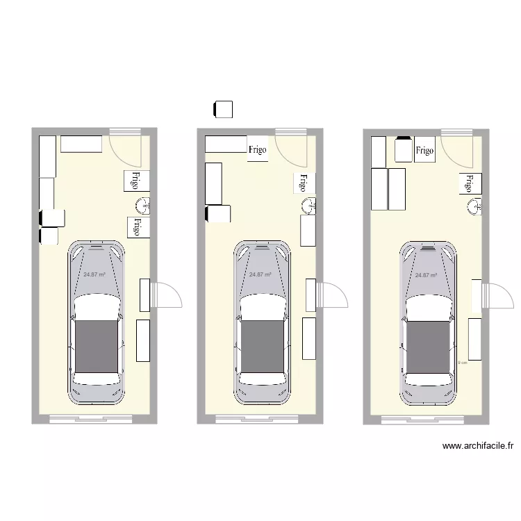 Garage 4. Plan de Garage 4. Plan de