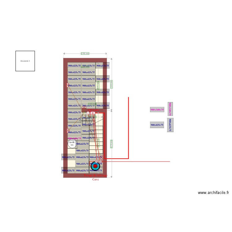 RDC  élec eg V5 à réaliser. Plan de 0 pièce et 0 m2