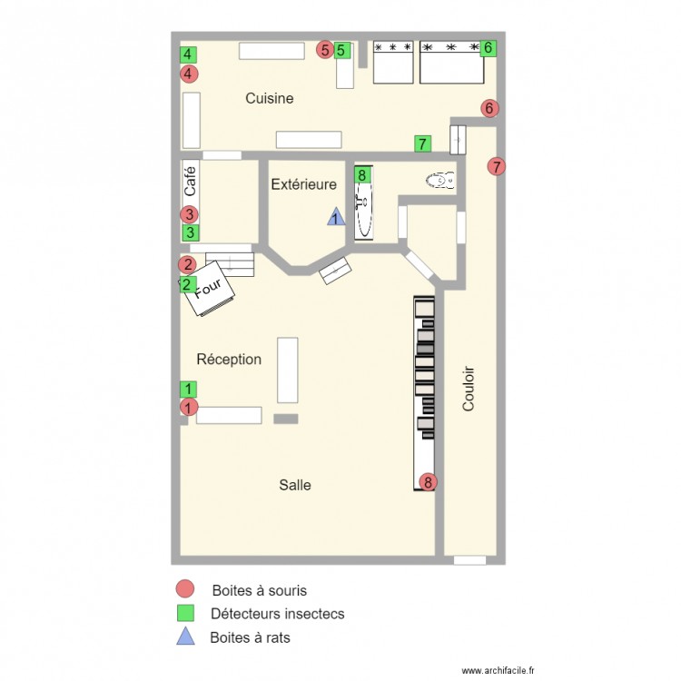 La Bottega. Plan de 0 pièce et 0 m2