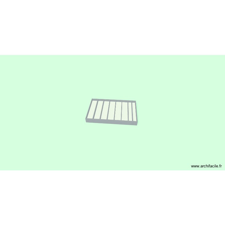 mur devant et derriere. Plan de 0 pièce et 0 m2