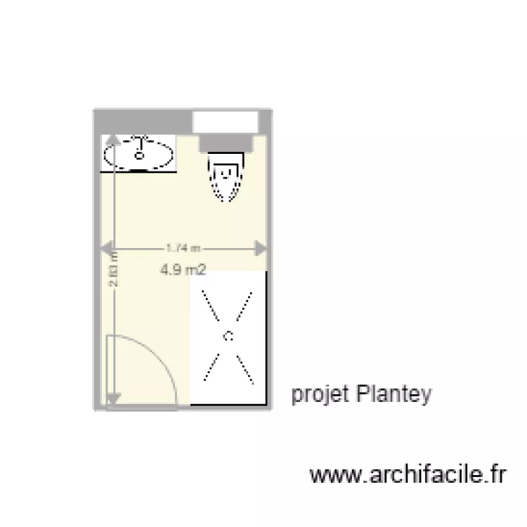 projet plantey . Plan de 