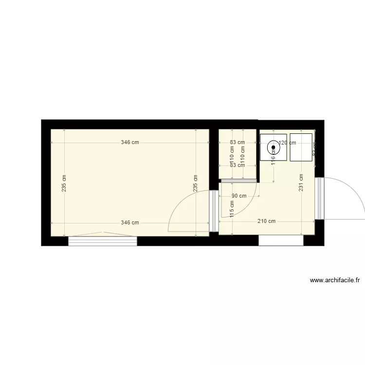 projet b deldi. Plan de 