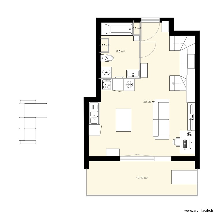 2307 rdc. Plan de 0 pièce et 0 m2