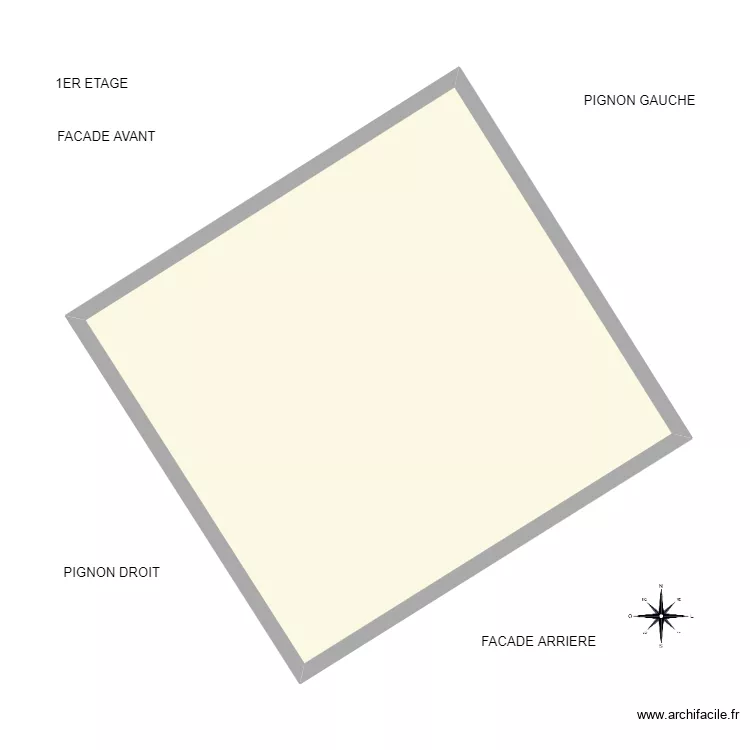plan 1ER ETAGE Benmiloud . Plan de 