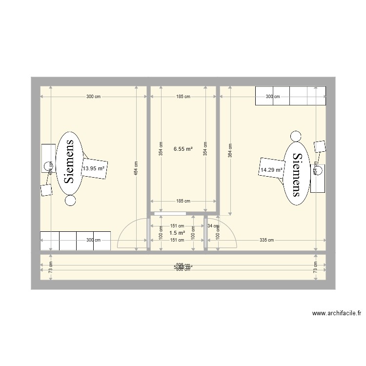 BIETTRON IMPLANTATION KAVO. Plan de 0 pièce et 0 m2