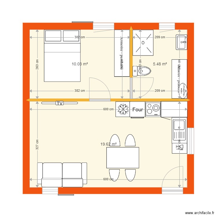 Maison des amis. Plan de 0 pièce et 0 m2