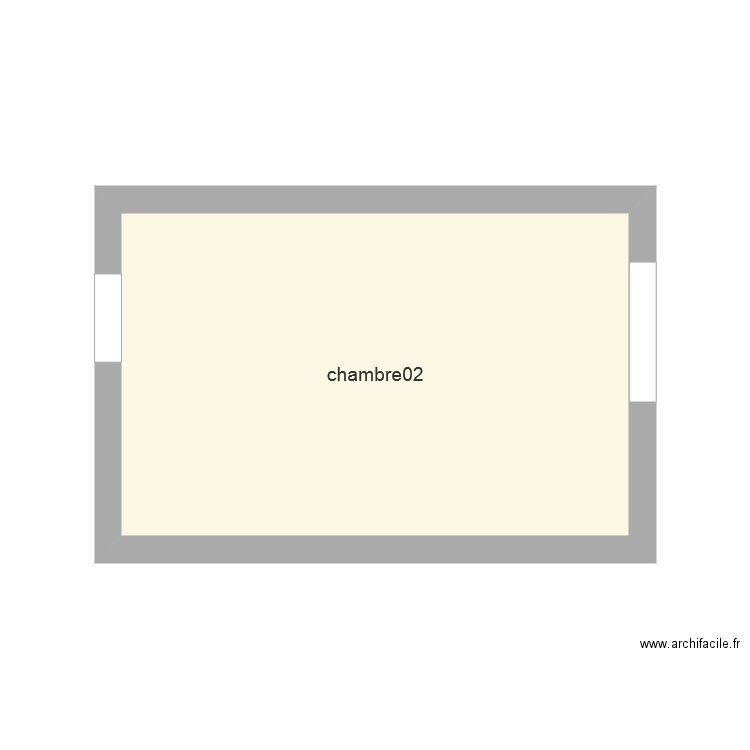 chambre02. Plan de 0 pièce et 0 m2