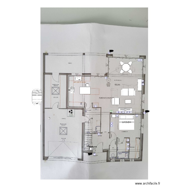 Avrille Rdc Electricite. Plan de 0 pièce et 0 m2