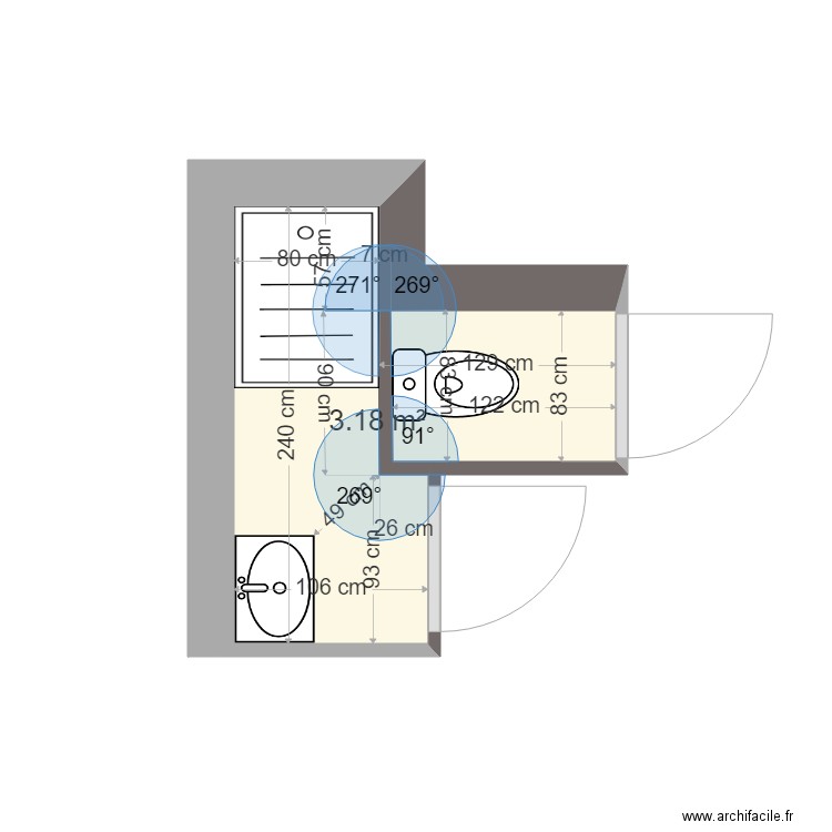 bernis. Plan de 0 pièce et 0 m2