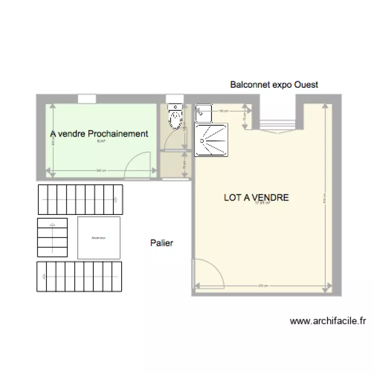 101 FSM CHAMBRE MEYER. Plan de 