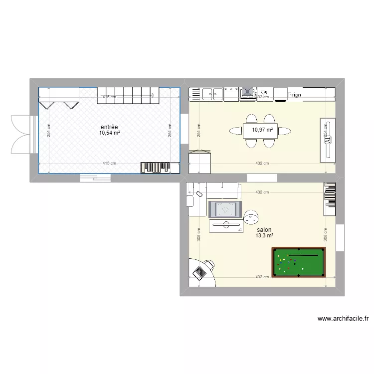 La future maison de Marius. Plan de La future maison de Marius. Plan de