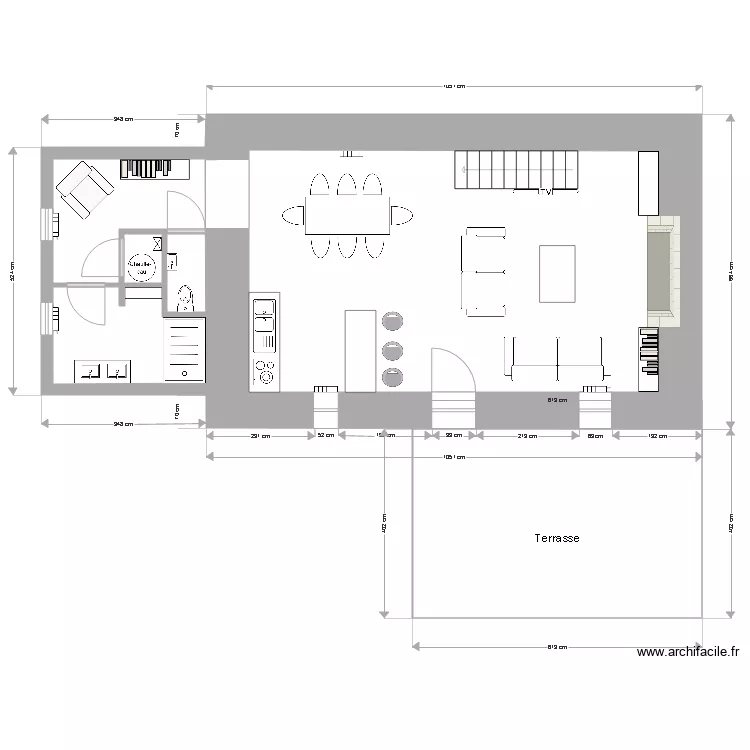 ameublement 3. Plan de 