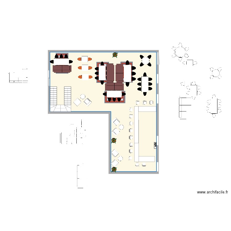 BOB ETAGE BAR 22223. Plan de 0 pièce et 0 m2