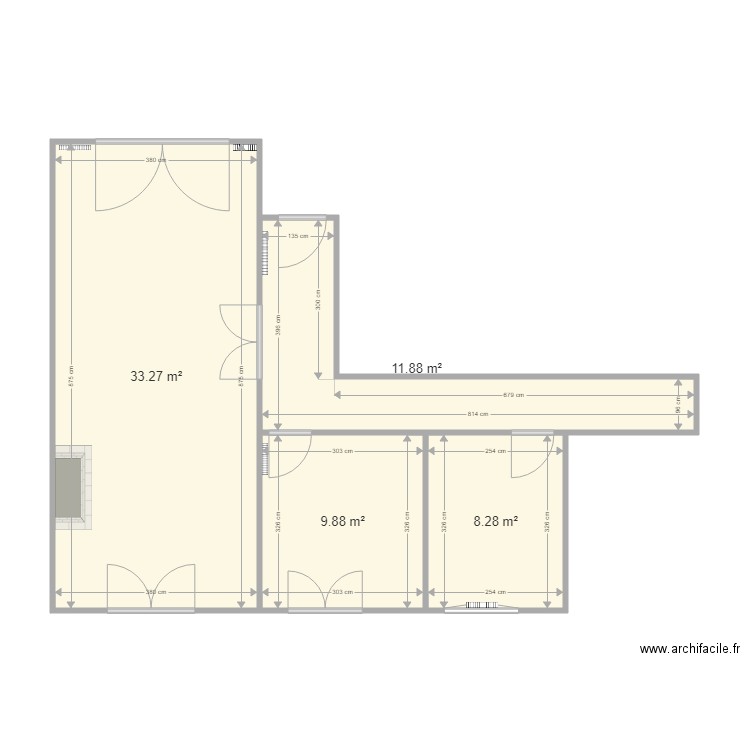 Imbault existant1. Plan de 0 pièce et 0 m2