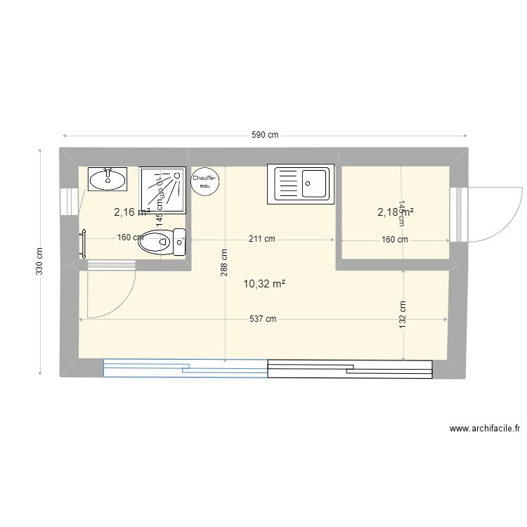 Poolhouse 5 septembre 2022. Plan de 0 pièce et 0 m2
