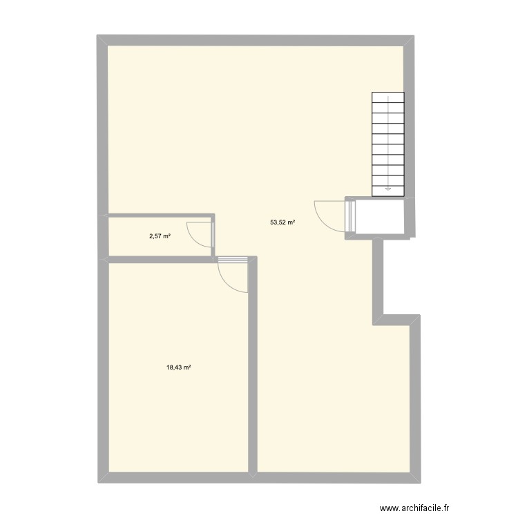 amenagement 1er nouveau. Plan de 0 pièce et 0 m2