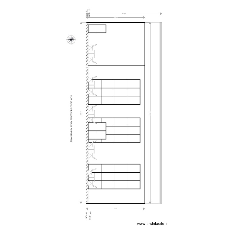 plan de coupe red ice . Plan de 0 pièce et 0 m2