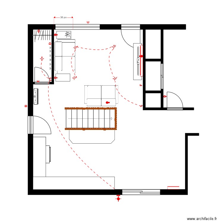 daigle electrique. Plan de 0 pièce et 0 m2