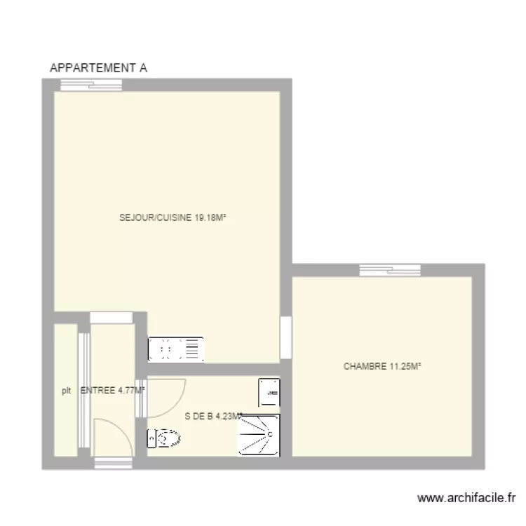 VILLAGE A. Plan de VILLAGE A. Plan de