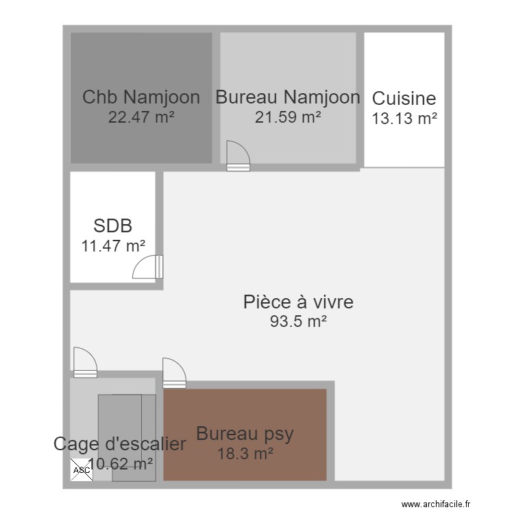Maison Namj. Plan de 0 pièce et 0 m2