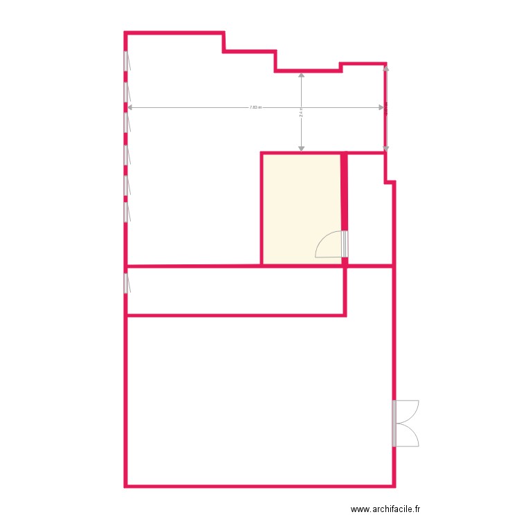 cuisine chanel. Plan de 0 pièce et 0 m2