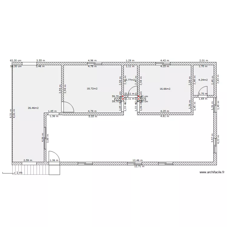 el cardon 1 etage 2 nouveau 31 mai 2012. Plan de 