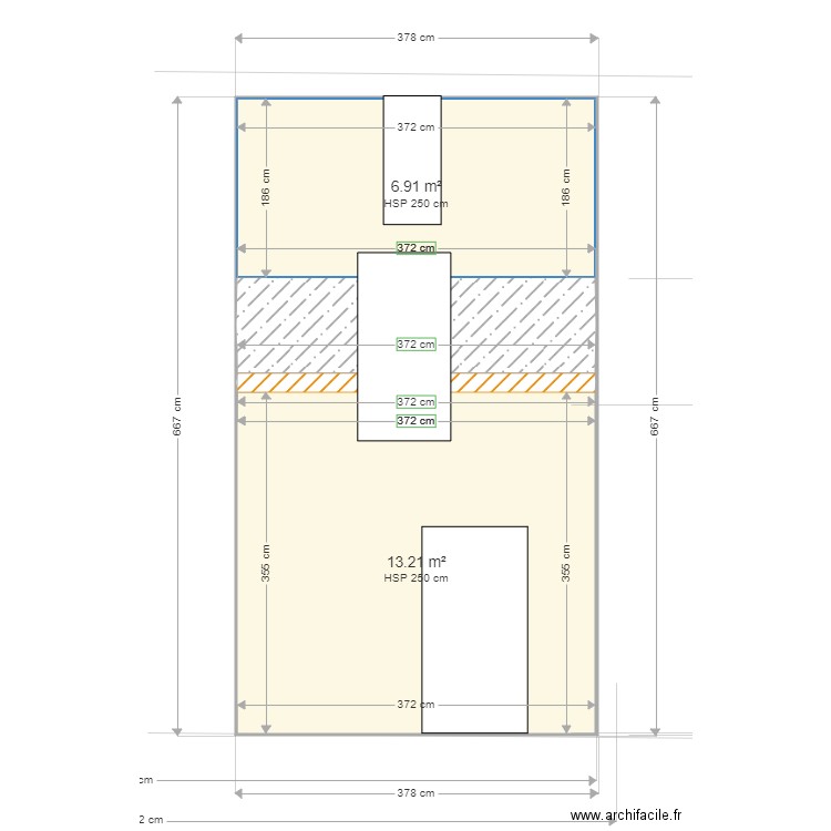 DP4 PLAN DES FACADES ET DES TOITURES Fraïssé. Plan de 0 pièce et 0 m2